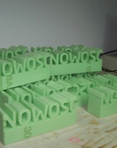 Styrodur "surowy", po wycięciu.