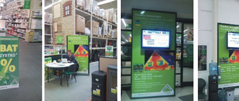 Tablice reklamowe z nadrukiem, materiały POS, realizacje niestandardowe.